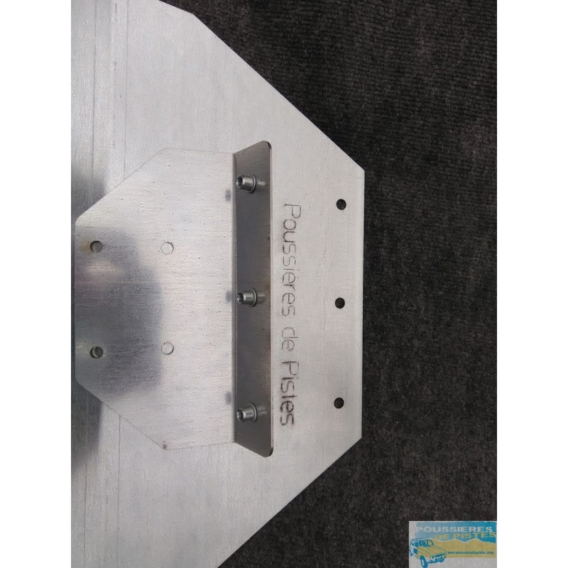 Pack Plaque de protection et Anneaux pour Renault 4L