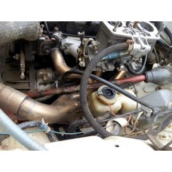 Collecteur 4 en 1 inox sur mesure pour Renault 4L