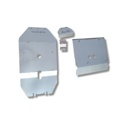 Pack Plaque de protection et Anneaux pour Renault 4L