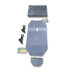 Pack Plaque de protection et anneaux + Vérins de porte (Lot de 2) - Renault 4L