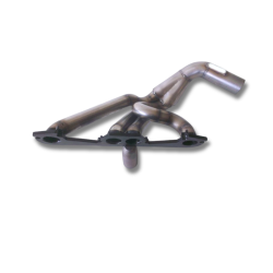 Collecteur 4 en 1 inox sur mesure pour Renault 4L